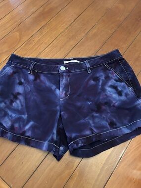 Victoria’s Secret Navy & Purple Shorts | Size 8 | Soft Lightweight